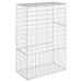Coș gabion cu capac, 100x50x150 cm, fier galvanizat - WALTI WALTI