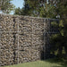 Coș gabion cu capac, 100x50x150 cm, fier galvanizat - WALTI WALTI