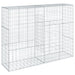 Coș gabion cu capac, 200x50x150 cm, fier galvanizat - WALTI WALTI