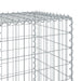 Coș gabion cu capac, 200x50x150 cm, fier galvanizat - WALTI WALTI