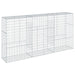 Coș gabion cu capac, 300x50x150 cm, fier galvanizat - WALTI WALTI