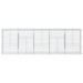 Coș gabion cu capac, 500x50x150 cm, fier galvanizat - WALTI WALTI