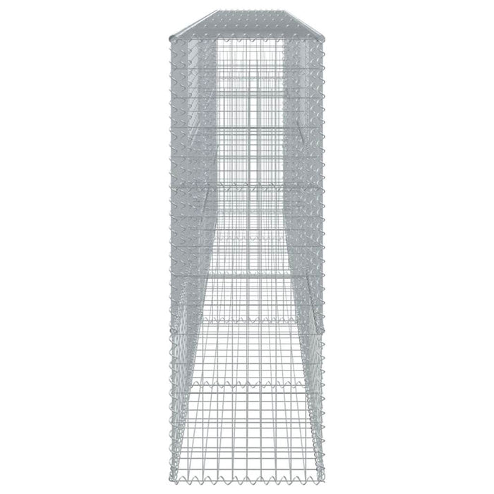 Coș gabion cu capac, 500x50x150 cm, fier galvanizat - WALTI WALTI