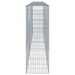 Coș gabion cu capac, 500x50x150 cm, fier galvanizat - WALTI WALTI