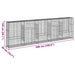 Coș gabion cu capac, 500x50x150 cm, fier galvanizat - WALTI WALTI