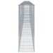 Coș gabion cu capac, 800x50x150 cm, fier galvanizat - WALTI WALTI