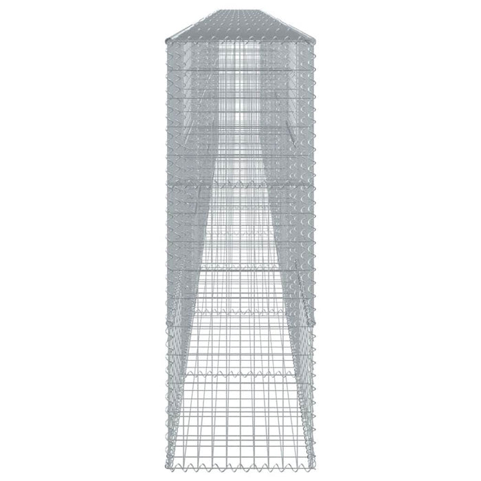 Coș gabion cu capac, 1000x50x150 cm, fier galvanizat - WALTI WALTI