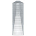 Coș gabion cu capac, 1000x50x150 cm, fier galvanizat - WALTI WALTI