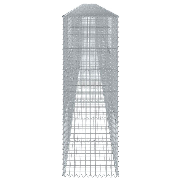 Coș gabion cu capac, 1200x50x150 cm, fier galvanizat - WALTI WALTI