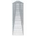 Coș gabion cu capac, 1200x50x150 cm, fier galvanizat - WALTI WALTI