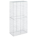 Coș gabion cu capac, 100x50x200 cm, fier galvanizat - WALTI WALTI
