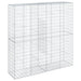 Coș gabion cu capac, 200x50x200 cm, fier galvanizat - WALTI WALTI