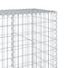 Coș gabion cu capac, 200x50x200 cm, fier galvanizat - WALTI WALTI