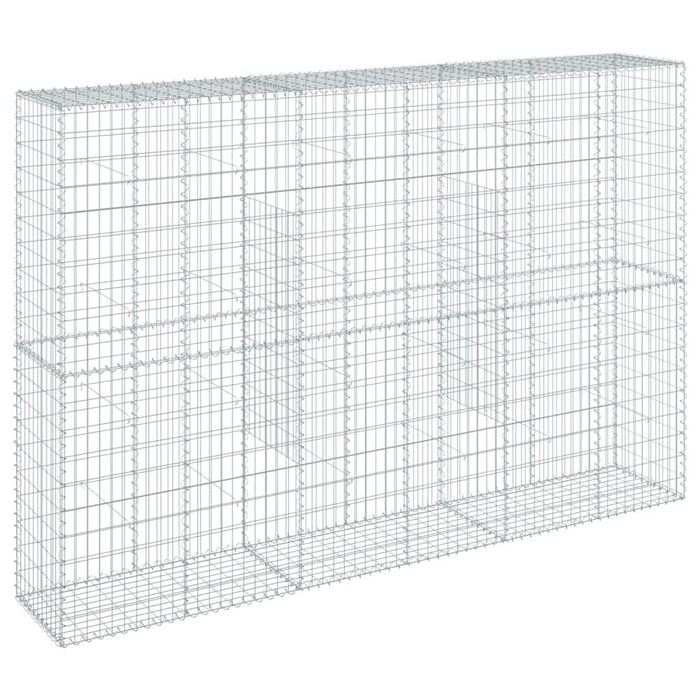 Coș gabion cu capac, 300x50x200 cm, fier galvanizat - WALTI WALTI