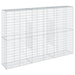 Coș gabion cu capac, 300x50x200 cm, fier galvanizat - WALTI WALTI