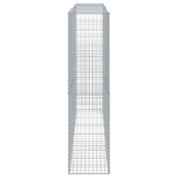 Coș gabion cu capac, 300x50x200 cm, fier galvanizat - WALTI WALTI