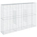 Coș gabion cu capac, 300x50x200 cm, fier galvanizat - WALTI WALTI