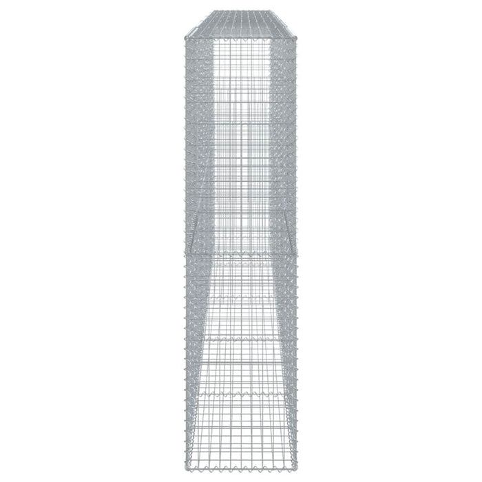 Coș gabion cu capac, 500x50x200 cm, fier galvanizat - WALTI WALTI