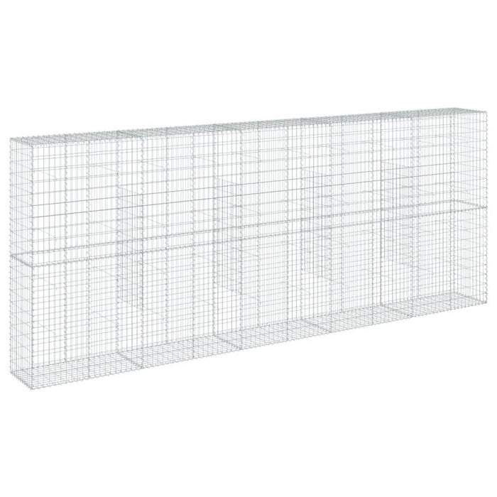 Coș gabion cu capac, 500x50x200 cm, fier galvanizat - WALTI WALTI