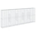 Coș gabion cu capac, 500x50x200 cm, fier galvanizat - WALTI WALTI