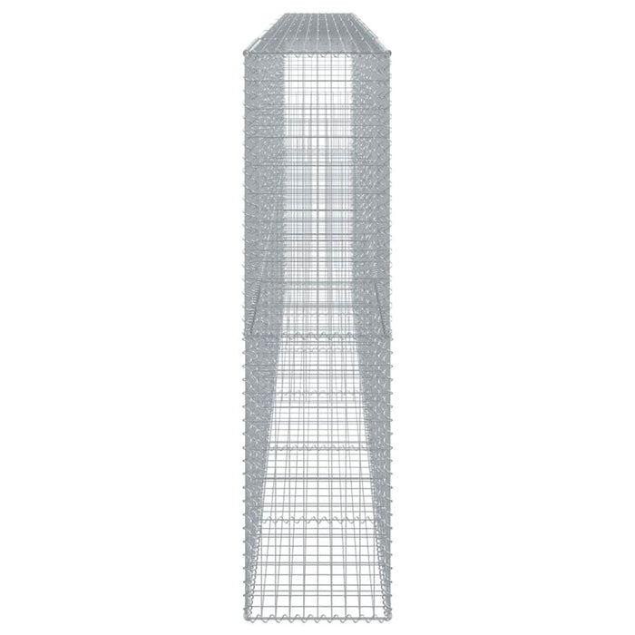 Coș gabion cu capac, 600x50x200 cm, fier galvanizat - WALTI WALTI