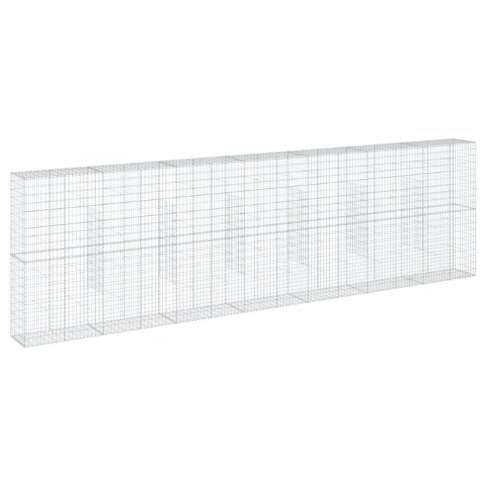 Coș gabion cu capac, 700x50x200 cm, fier galvanizat - WALTI WALTI