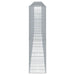 Coș gabion cu capac, 700x50x200 cm, fier galvanizat - WALTI WALTI