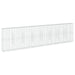 Coș gabion cu capac, argintiu, 800x50x200 cm, fier galvanizat - WALTI WALTI
