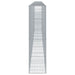 Coș gabion cu capac, argintiu, 800x50x200 cm, fier galvanizat - WALTI WALTI