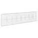 Coș gabion cu capac, argintiu, 800x50x200 cm, fier galvanizat - WALTI WALTI