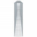 Coș gabion cu capac, argintiu, 900x50x200 cm, fier galvanizat - WALTI WALTI