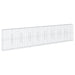 Coș gabion cu capac, argintiu, 900x50x200 cm, fier galvanizat - WALTI WALTI