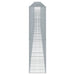 Coș gabion cu capac, 1000x50x200 cm, fier galvanizat - WALTI WALTI