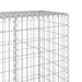 Coș gabion cu capac, 1000x50x200 cm, fier galvanizat - WALTI WALTI