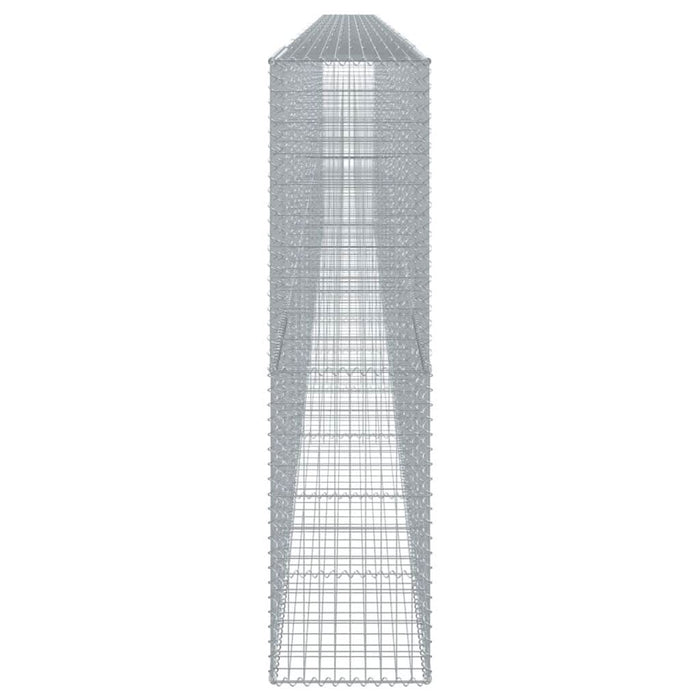 Coș gabion cu capac, 1100x50x200 cm, fier galvanizat - WALTI WALTI