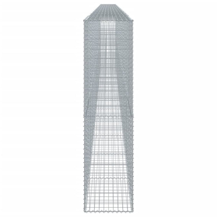 Coș gabion cu capac, 1200x50x200 cm, fier galvanizat - WALTI WALTI