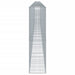 Coș gabion cu capac, 1200x50x200 cm, fier galvanizat - WALTI WALTI