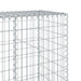 Coș gabion cu capac, 1200x50x200 cm, fier galvanizat - WALTI WALTI