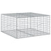 Coș gabion cu capac, 100x100x50 cm, fier galvanizat - WALTI WALTI