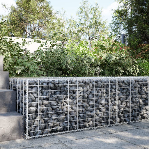 Coș gabion cu capac, 100x100x50 cm, fier galvanizat - WALTI WALTI