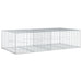 Coș gabion cu capac, 200x100x50 cm, fier galvanizat - WALTI WALTI