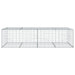 Coș gabion cu capac, 200x100x50 cm, fier galvanizat - WALTI WALTI