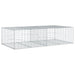 Coș gabion cu capac, 200x100x50 cm, fier galvanizat - WALTI WALTI