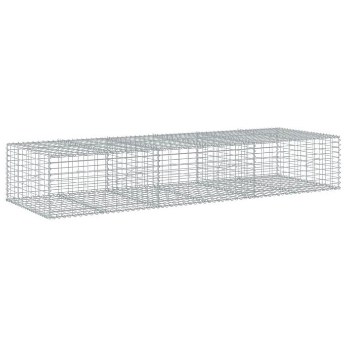 Coș gabion cu capac, 300x100x50 cm, fier galvanizat - WALTI WALTI