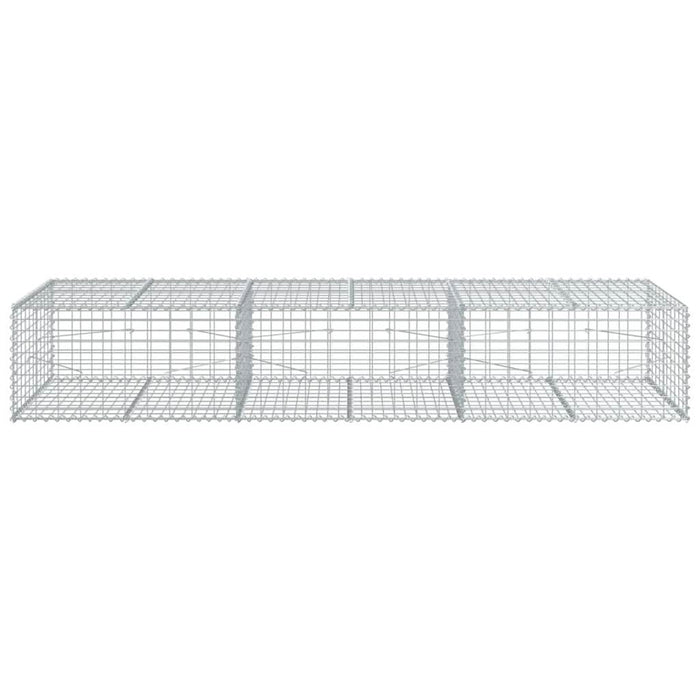 Coș gabion cu capac, 300x100x50 cm, fier galvanizat - WALTI WALTI
