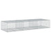 Coș gabion cu capac, 300x100x50 cm, fier galvanizat - WALTI WALTI
