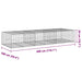 Coș gabion cu capac, 300x100x50 cm, fier galvanizat - WALTI WALTI