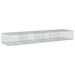 Coș gabion cu capac, 400x100x50 cm, fier galvanizat - WALTI WALTI