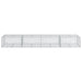Coș gabion cu capac, 400x100x50 cm, fier galvanizat - WALTI WALTI