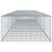 Coș gabion cu capac, 500x100x50 cm, fier galvanizat - WALTI WALTI